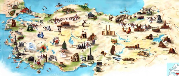Türkiye turzim haritası